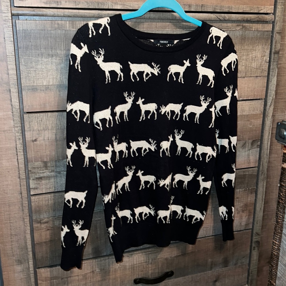 Black Antler Sweater